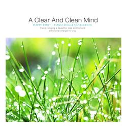 With a clear and clean heart