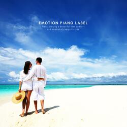 With beautiful flowers