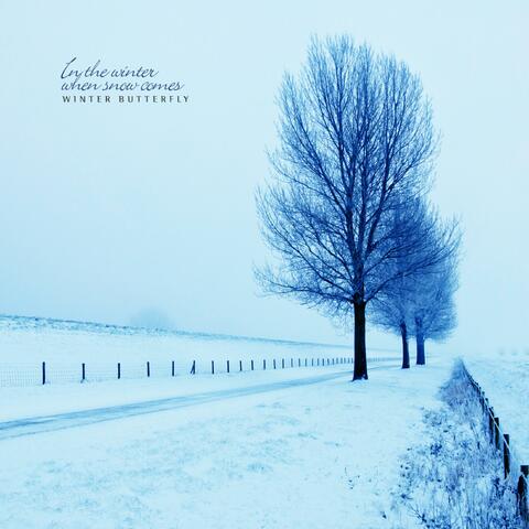 In the winter of the snow