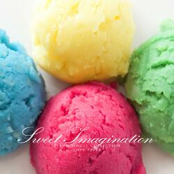 A happy laugh of a child