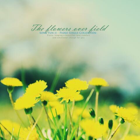 A flower over a field