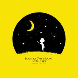 Look At The Moon In The Sky