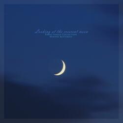 Looking at the crescent moon