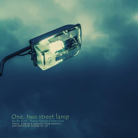 One street light