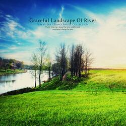 Birds on the lake shore