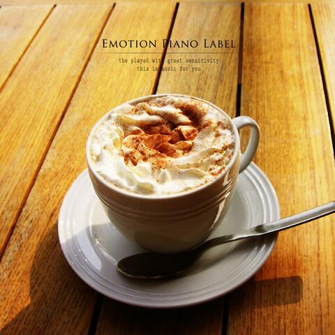 Sitting in a cafe window