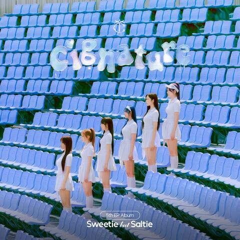 ﻿cignature 5th EP Album 'Sweetie but Saltie'
