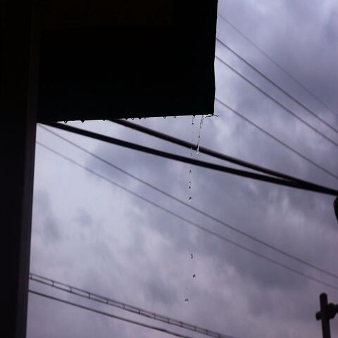 Sound of Rainwater Falling Under the Eaves