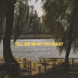 Tell me what you want (feat. LIIV)