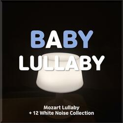 White noise for babies sleeping + Mozart lullaby (Baby Sleep classical music)