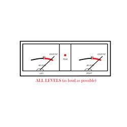 ALL LEVELS (as loud as possible)