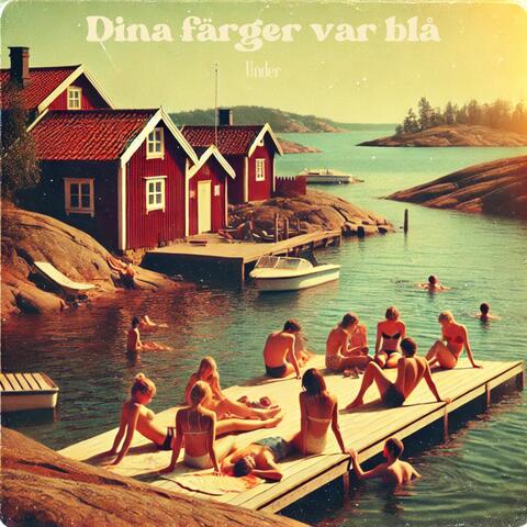 Dina färger var blå