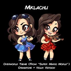 Overworld Theme (From "Super Mario World") [Otamatone + Violin Version]