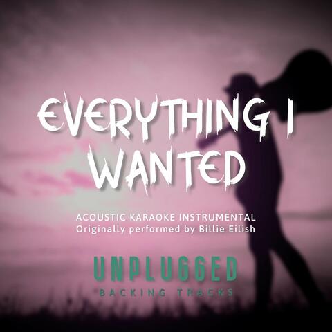 Everything I Wanted (Originally performed by Billie Eilish) [Acoustic Karaoke Instrumental]
