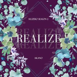 Realize (From "Re:ZERO -Starting Life in Another World- Season 2")