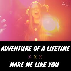 Make Me Like You / Adventure Of A Lifetime MASHUP