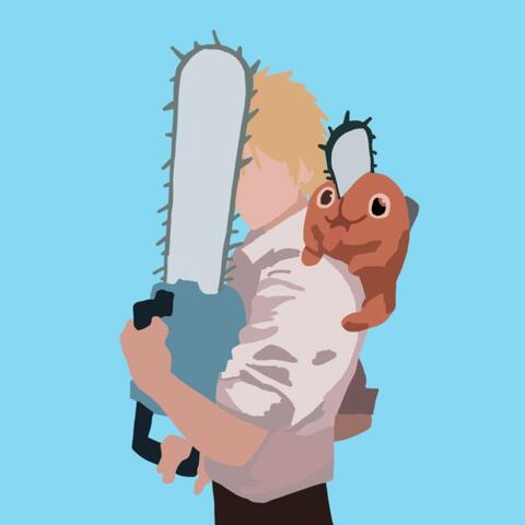 Kick back Chainsaw Man but Lofi