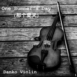 One Summer's Day (Violin)
