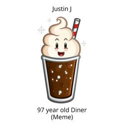 97 year old Diner (Meme)