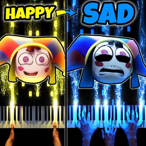 The Amazing Digital Circus Theme | HAPPY to SUPER SAD, but...