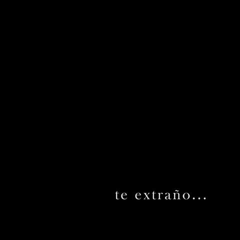 Te extraño