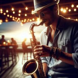 Love me tender (Sax And Rain)