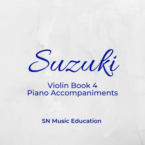 Suzuki Violin Book 4 Piano Accompaniments