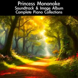 San and Ashitaka in the Forest of the Deer God (From "Princess Mononoke") [For Piano Solo]
