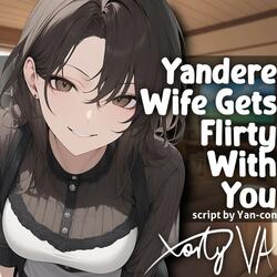 ASMR F4A Yandere Wife Gets Flirty With You