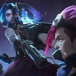 To Ashes and Blood (Jinx vs Vi)