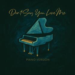 Don't Say You Love Me