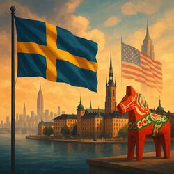 Jag kommer hem till mitt underbara Sverige