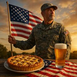 Apple Pie and Cold Cold Beer