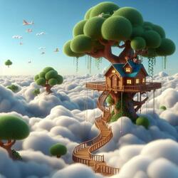 Treehouse in the Clouds