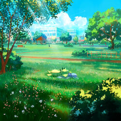 all birds in their nests