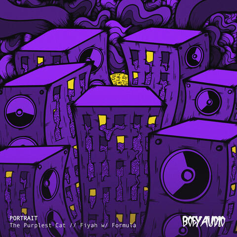The Purplest Cat // Fiyah