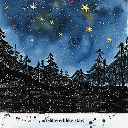 Glittered like stars
