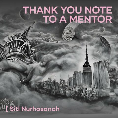 Thank You Note to a Mentor