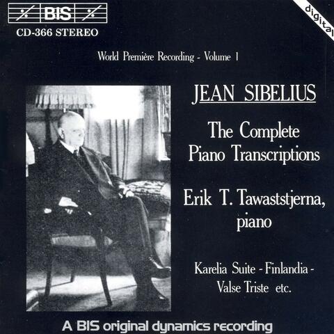 Sibelius: Complete Piano Transcriptions, Vol. 1