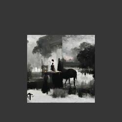 Fading Dusk Behind the Fog Ao