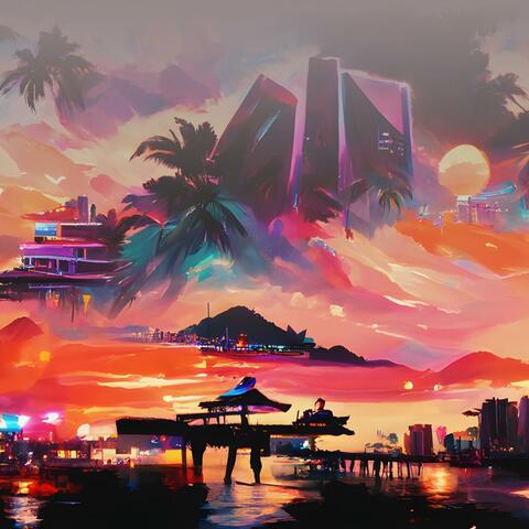 Tropical Sunset Party