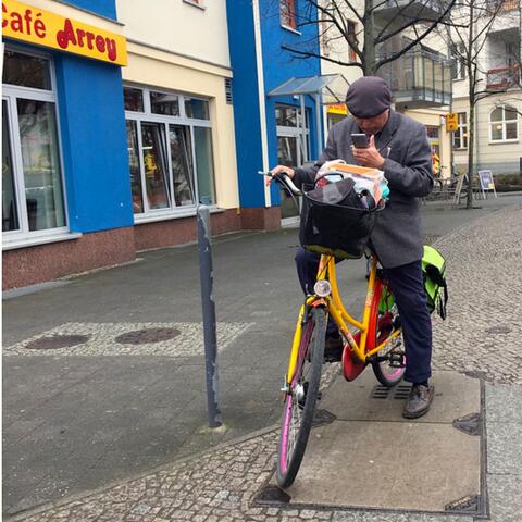 St. Thomas on His Bicycle