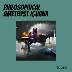 Philosophical Amethyst Iguana