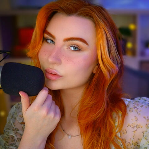 ASMR Up Close Mouth Sounds and Deep Scratching