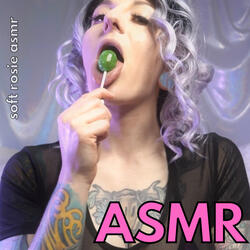 A. S. M. R. Sticky Candy Blowpop Eating - Soft Spoken, Pt. 6