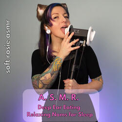 A. S. M. R. Deep Ear Eating Relaxing Noms for Sleep, Pt. 2