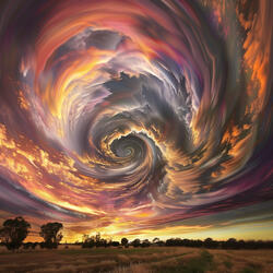 spiraling harmony 528 Hz