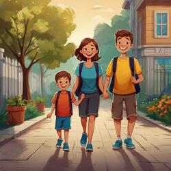 Happy Days with Mom and Dad