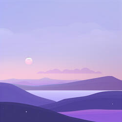 Lavender Horizon