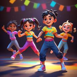 Happy Friendship Fun Fiesta